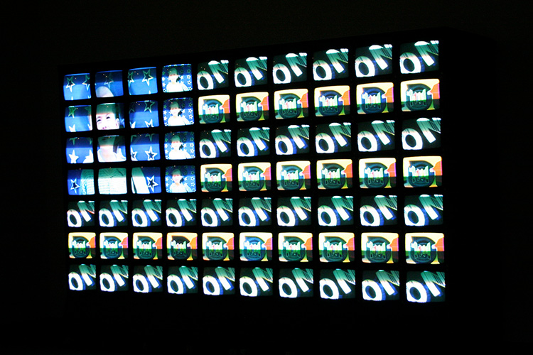Nam June Paik Video Flag