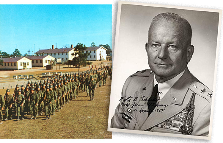 Fort Gordon and General Richardson Fort Gordon and General Richardson