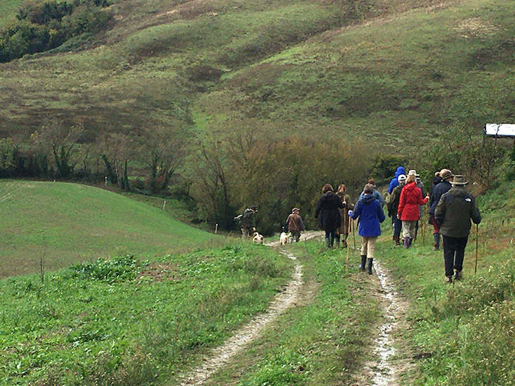 Truffle Hunting in Tuscany.