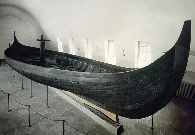 Viking Gokstad ship